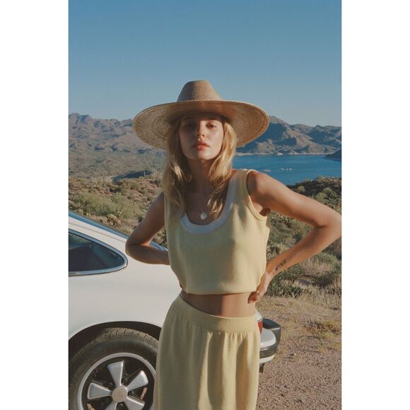 Lack of Color Straw Hat Western Wide Palma S/M $149.00 - Picture 4 of 12